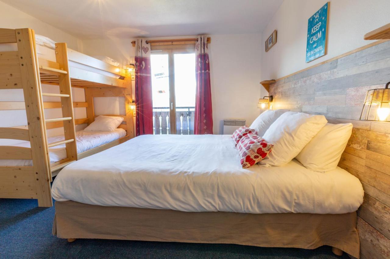 L'Escale Hotell Châtel Exteriör bild