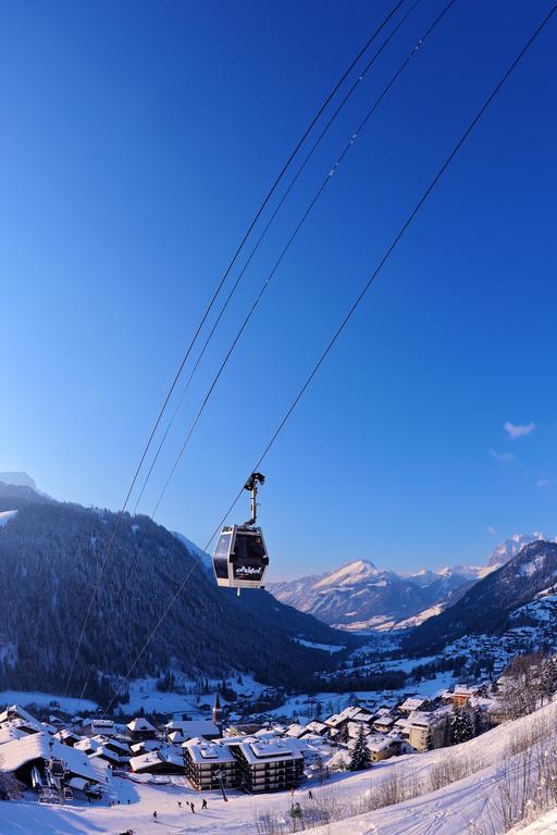 L'Escale Hotell Châtel Exteriör bild