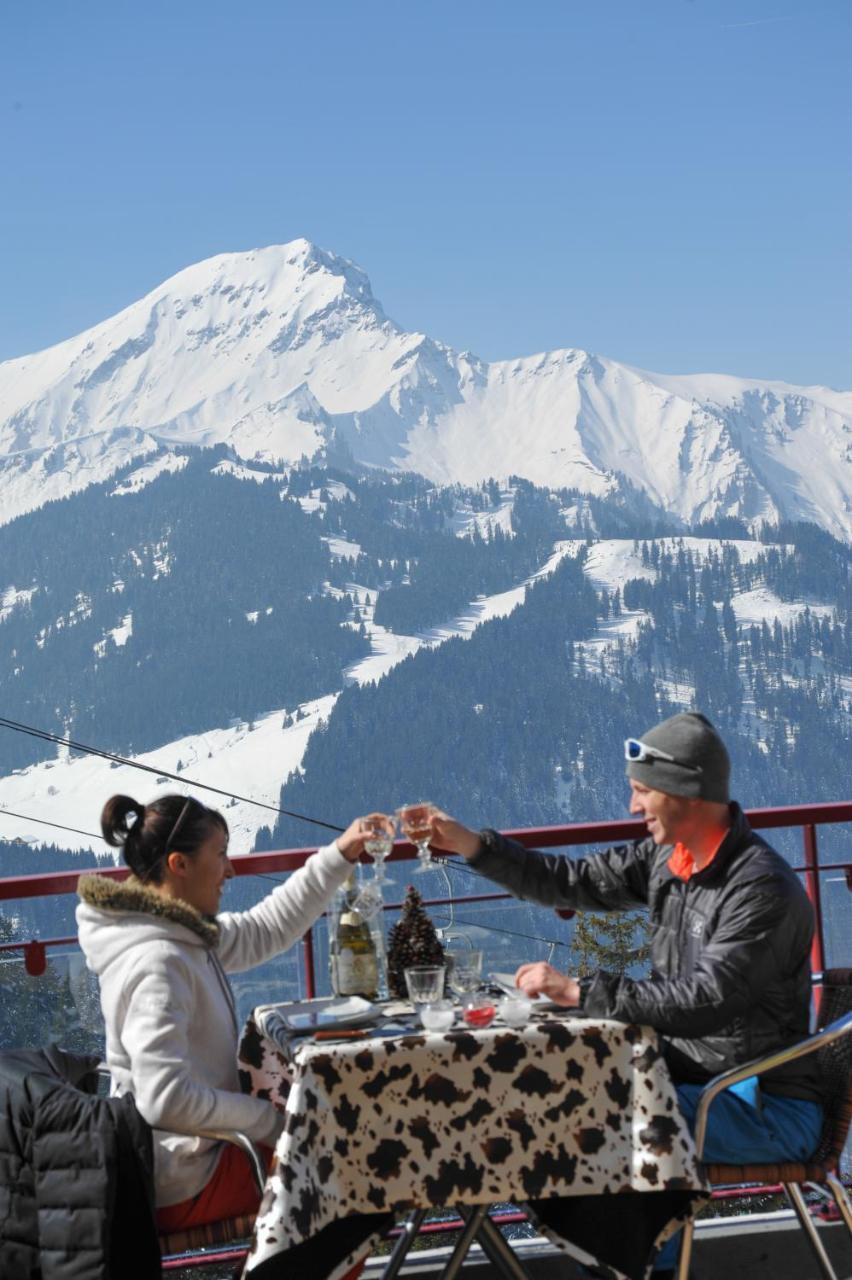 L'Escale Hotell Châtel Exteriör bild